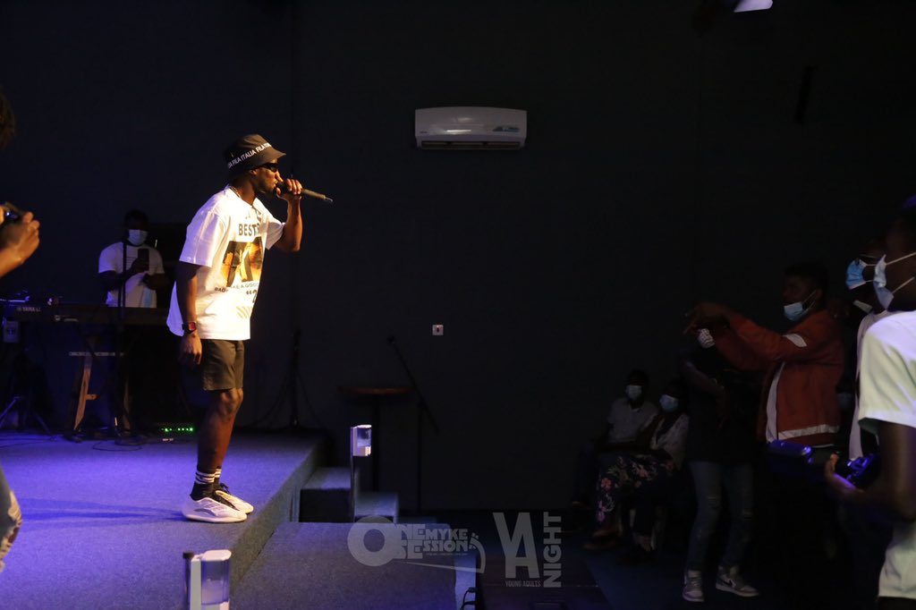 rushthp_'s tweet photo. THIS IS NOT EARTHLY. ITS DIVINE. 🥇Yesterday at #OneMykeSession hosted by @repjesusentertainment and @c3hopecityaccra bless you big bro for having me. Love ❤️ #RTHP https://t.co/XeaPp0Jts3