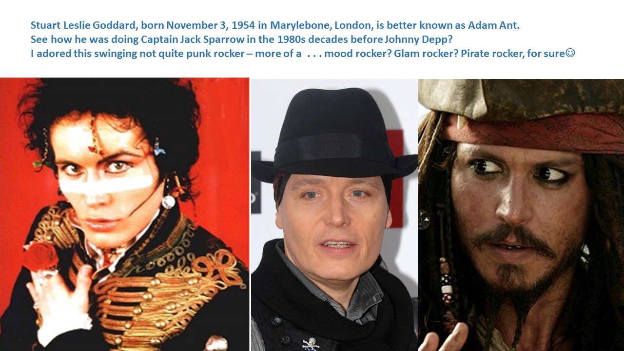 Adam Ant Then And Now