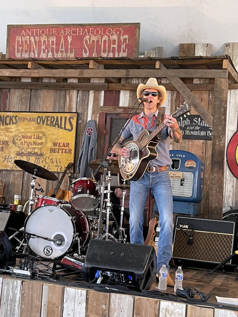 Boo Ray kicking off the #AMTriangle tent <a href="/PilgrimageFest/">Pilgrimage Festival</a> in <a href="/visitfranklin/">Franklin Tennessee</a> #makethepilgrimage