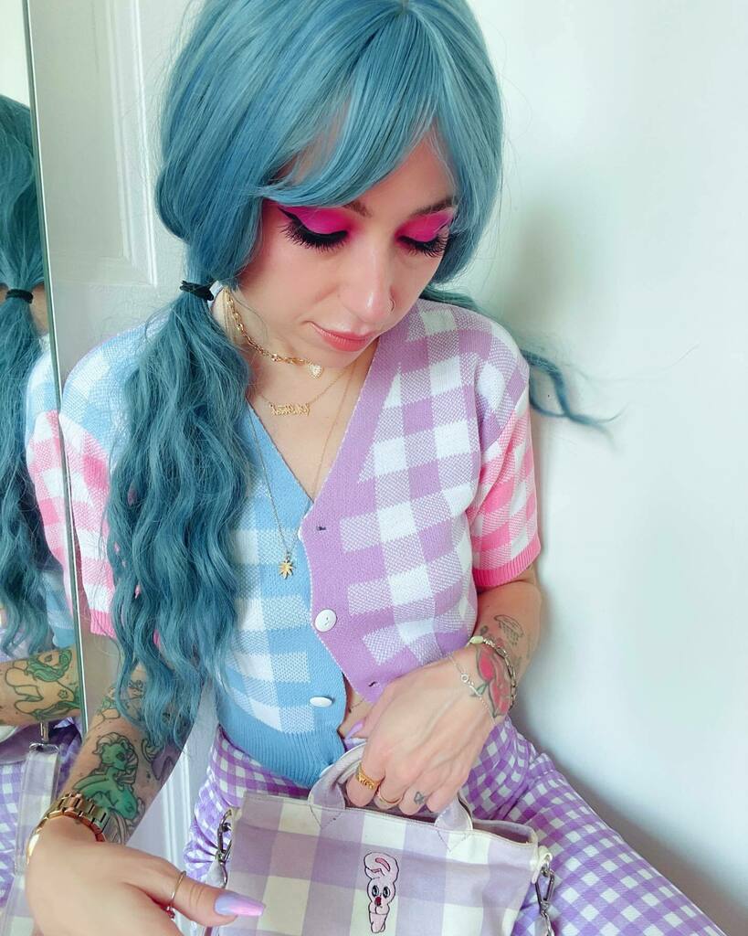 iamlazykat's tweet photo. Not onIy am i the main character, l’m aIso the director and the styIist.

#boohoobabes #gingham #16h30 #ginghamstyle #pastelaesthetic #pastelcolors https://t.co/q653amQNPC https://t.co/yrZeNcJWx4