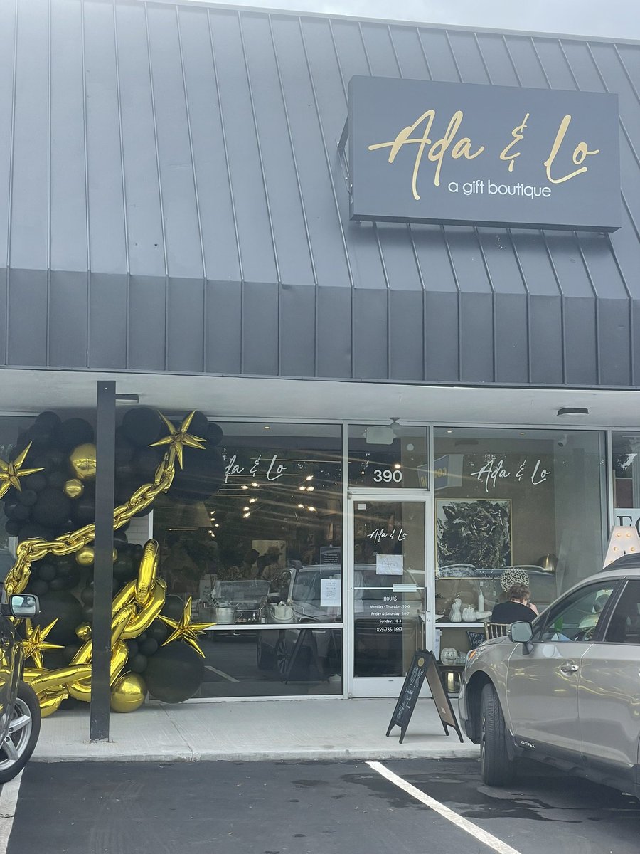 AmandaMBledsoe's tweet photo. Congratulations to the Worsham’s! We are so happy to welcome Ada & Lo boutique to Southland Drive! Be sure and shop @SouthlandAssoc #itsthepeople #shoplex #boutique @VisitLEX @LocateinLex @CommerceLex https://t.co/9SqWg0mF8p