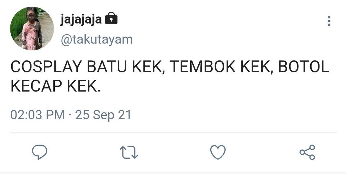 rurrununna's tweet photo. 131. Jadi batu https://t.co/df4CIae9CQ