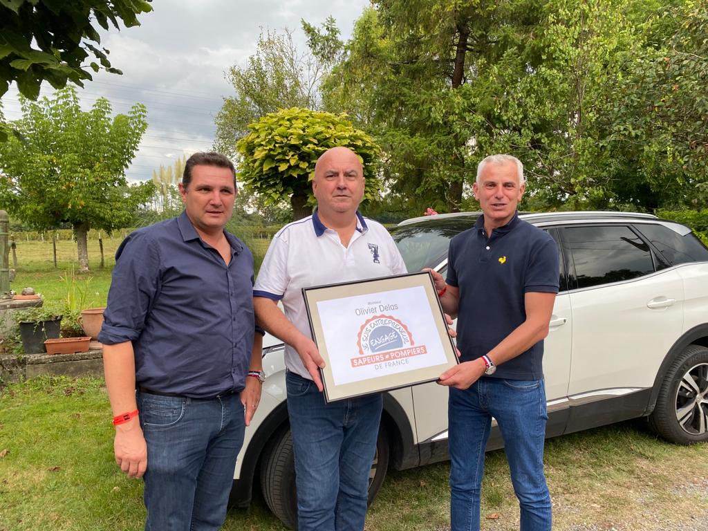 À la découverte de nos talents en #Gironde durant le <a href="/FestivalODP/">Festival ODP Talence</a> : ils sont engagés dans l’économie locale &amp; le secours au service des territoires : ils sont « Terroirs Engagés ». Ce label les distingue &amp; les honore. 
Je félicite Nicolas Meinard &amp; Olivier Delas, SPV à St-Savin.