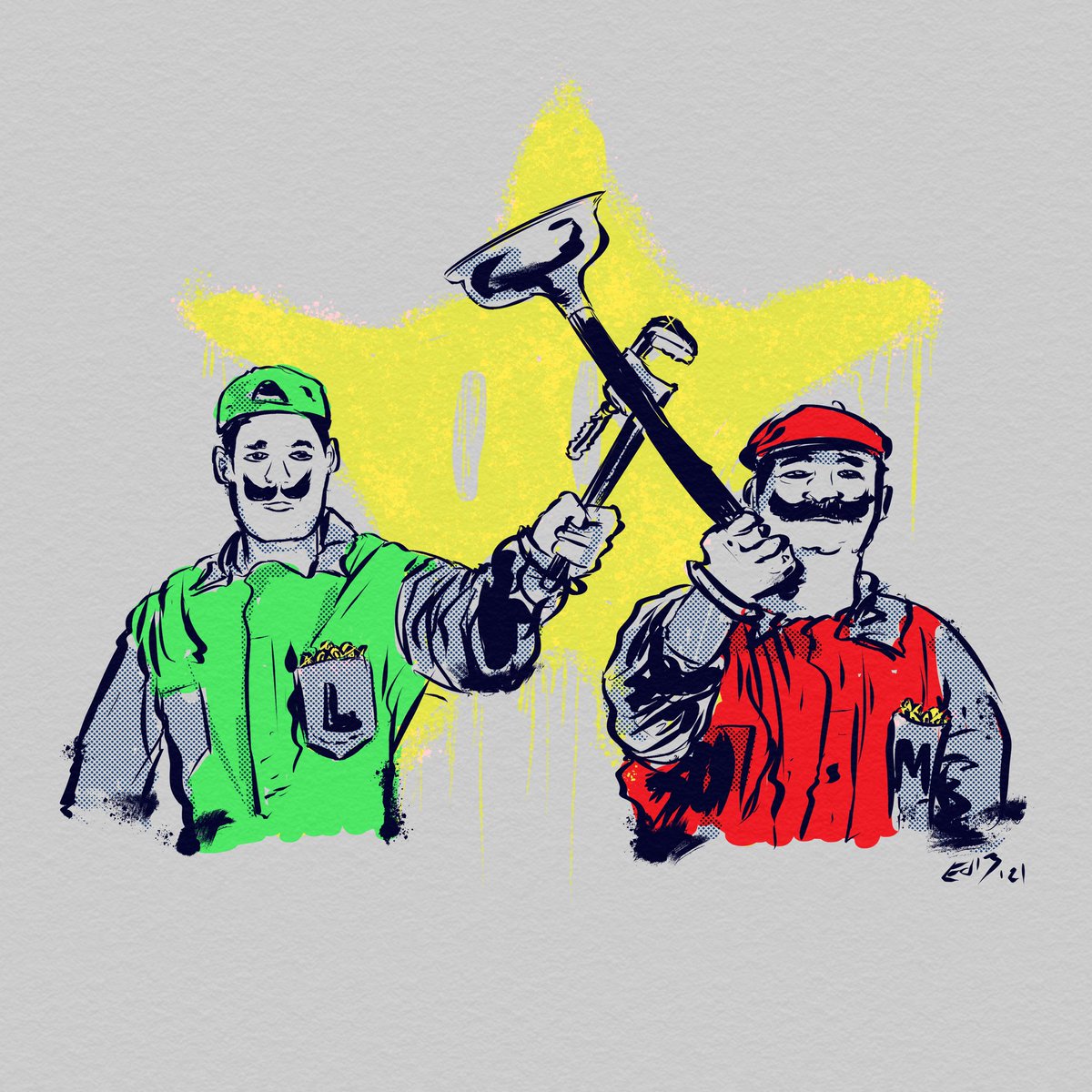 Edwinudesign's tweet photo. Super Mario Bros. movie sketch #SuperMarioMovie #drawing #illustration #art #sketch #retrovideogame #latinheritagemonth https://t.co/vaIHGHc6Ub