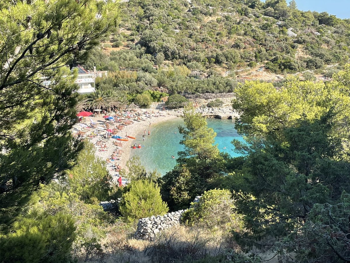 globetwitteuse's tweet photo. Hvar / …et ses plages plus belles les unes que les autres 🤩 : Pokonji dol, Robinson, Dubovica, Maslinoca… #Croatie 🇭🇷 #plages #hvar https://t.co/SbdDMm81am