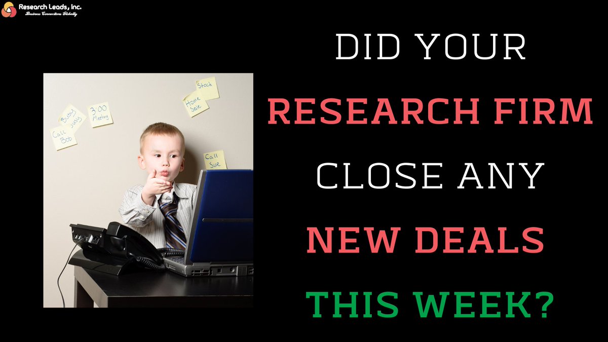 research_leads's tweet photo. Imagine being asked this question and your answer being 'yes' week after week? Sounds amazing. 

Research Leads Inc makes this possible with 10% closure rates.

How do we make this happen? Head to https://t.co/zQOPP4KIwc

#marketresearch #businessdevelopment #closures #sales https://t.co/i701flc1ni