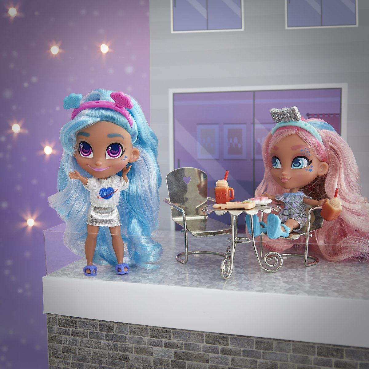 Neila spotted the big dipper! There's nothing quite like a night of stargazing with your besties!⭐️ #Hairdorables #HairdorablesCollector #DollCollector