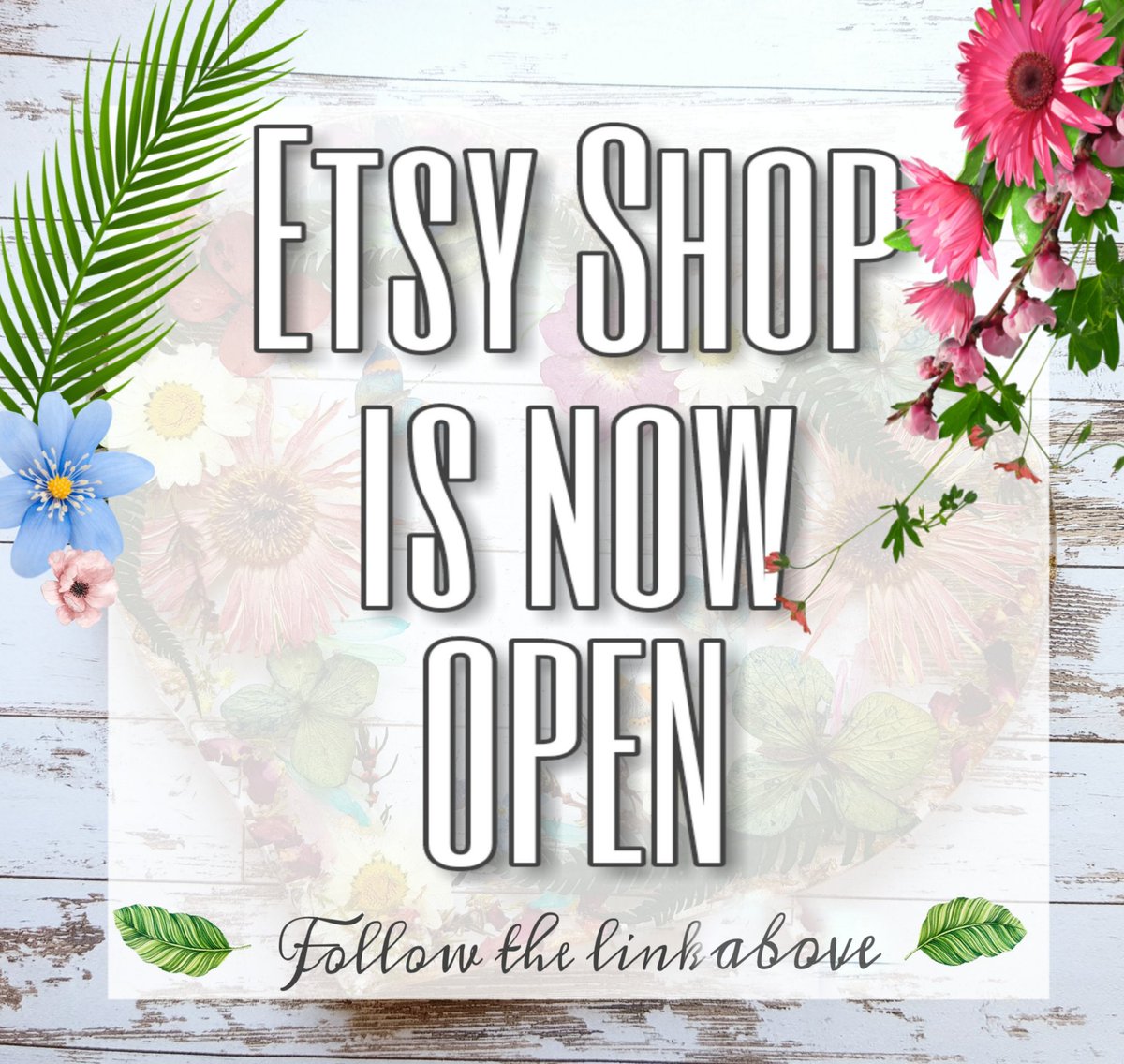 Yay!! My  s h o p  is officially open! Please head over to MaiaAndTheWildflower.etsy.com x Remember... my shop is only open for 24 hours..., 

Happy shopping! 
#maiaandthewildflower #wildflowers #etsy #etsyuk #resinart #resinartists #clay #mushrooms #fungi