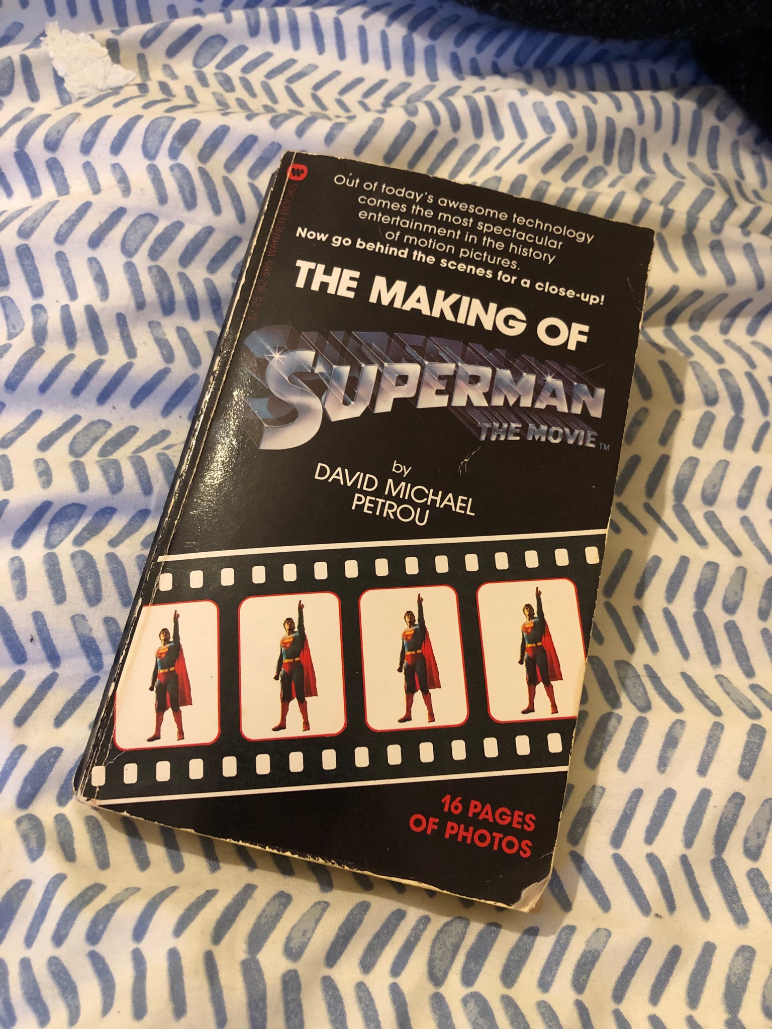 Happy Birthday Christopher Reeve. Coincidentally, I finished reading this today 