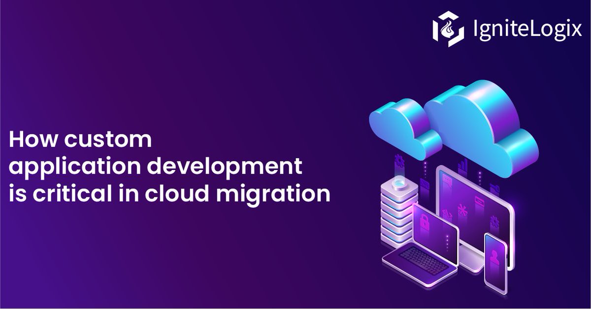 ignitelogix's tweet image. How custom application development is critical in cloud migration
𝗟𝗲𝗮𝗿𝗻 𝗠𝗼𝗿𝗲: ignitelogix.com/blog/How-custo…
#customsolutions #customsoftwaredevelopment #customsoftwareapplications #softwaredevelopment #cloudimplementation #cloudmigrationsolutions  #cloudcomputing #ignitelogix