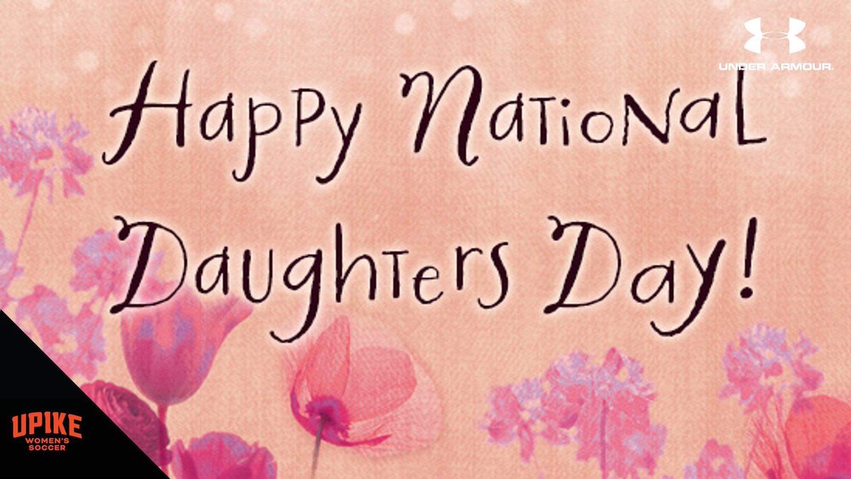 Happy National Daughters Day! Love these student-athletes as if they were my very own!