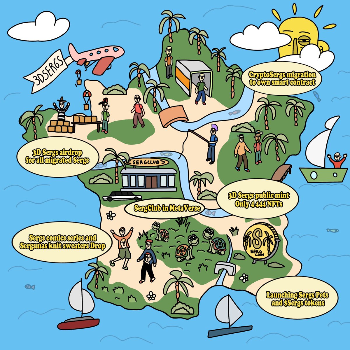 CryptoSergs's tweet image. Our next 3D collection is coming when it's ready. 
Our estimate date is begging / mid October. 

🌴 Free airdrop for all OG owners
🌴 Unique traits, free IP, games and cartoon focused
🌴 High quality avatars, ready for the Metaverse

Sneak peeks: discord.gg/cryptosergs