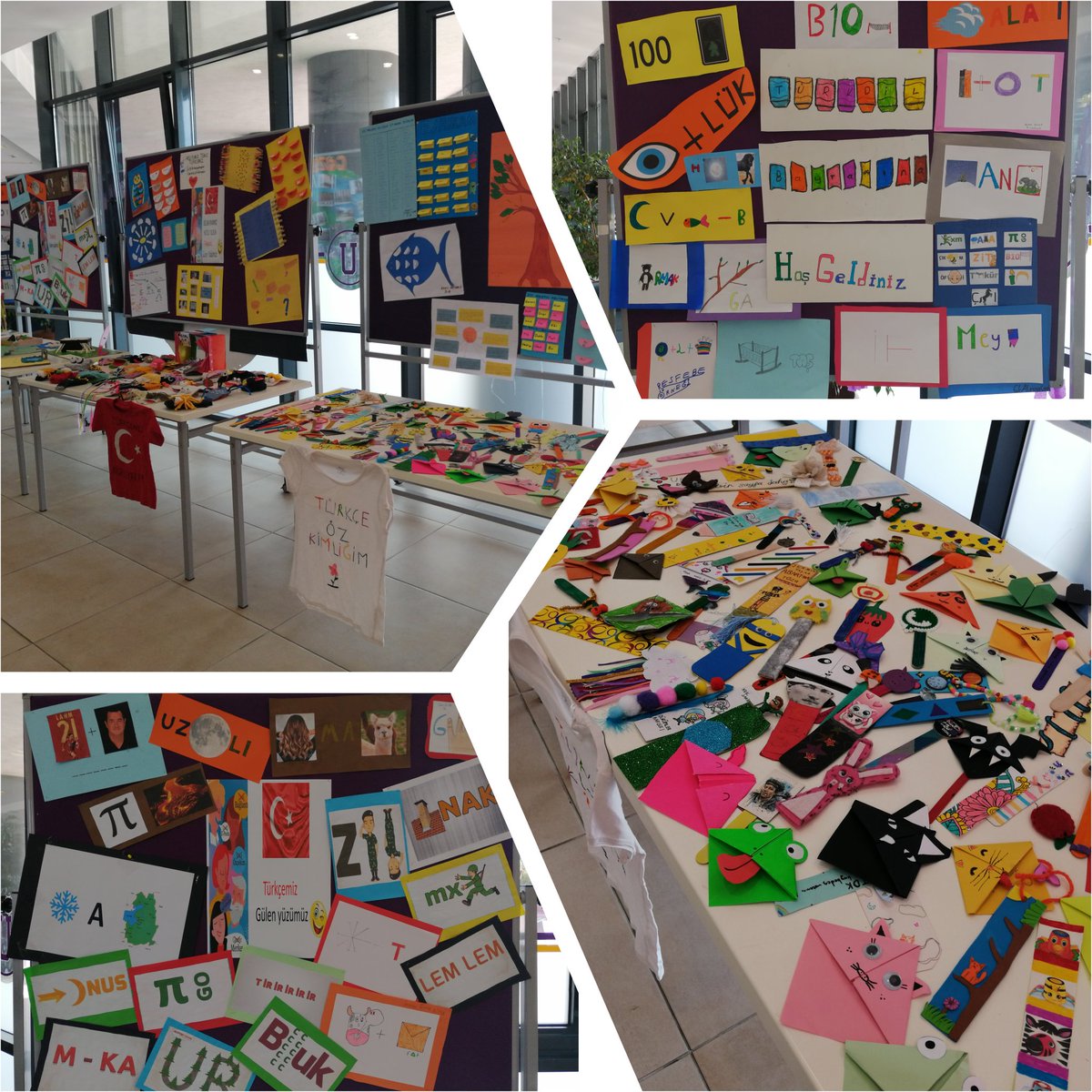 Dil Bayramı etkinliği hazırlıklarımızı tamamladık. Öğrencilerimizi bu güzel ürünlerle buluşturacağımız anı heyecanla bekliyoruz. 💜 <a href="/Sevdeozsaygin/">Sevde Tuba Ozsaygin Atlı</a>  <a href="/olcay_ciftci24/">olcay ciftci</a>           <a href="/nurcantatliii/">Nurcan Tatlı</a> <a href="/CengizMAN1/">Cengiz ŞİŞMAN</a> <a href="/hndnkml/">Handan Büke</a> <a href="/Ece2K/">Ece KUŞ</a> <a href="/Ugurkartalkmps/">Uğur Okulları Kartal Kampüsü</a>  #DilBayramı