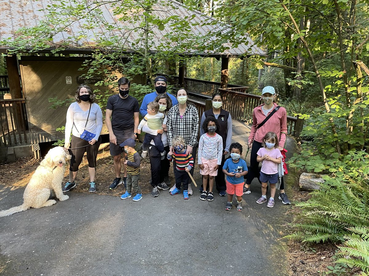 farahhusainMD's tweet photo. Team Bariatrics ⁦@OHSUsurgery⁩ having a great walk at Tryon Park. The kids turned out the year and hopefully we tired them out! ⁦@ASMBSFoundation⁩ ⁦@WalkfromObesity⁩ #nationalWFOday https://t.co/SMi7LMme5V