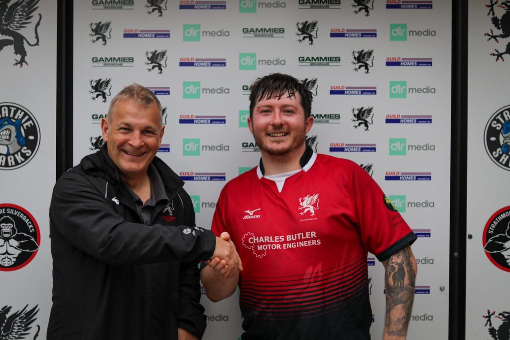 Strathmore_RFC's tweet image. Congratulations to Stuart O’Brien who is our 2nd XV Man of the Match! 🏉