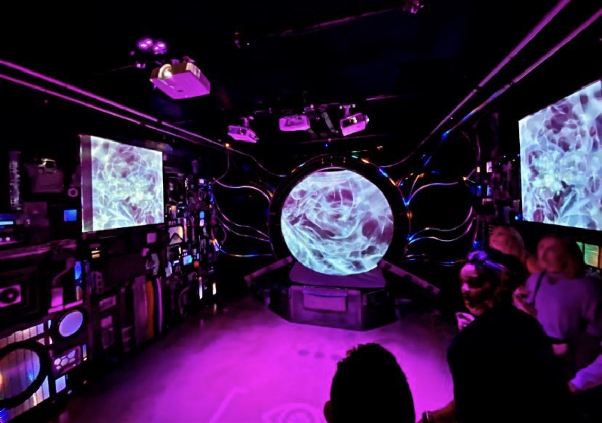 waveformexp's tweet image. I.R.I.S. (The Inhabitable Reality Intelligence System) a free and open to the public interactive art installation now on display at @OutdoorArts in Englewood CO. 

#art #installation #musuem #video #light #sound