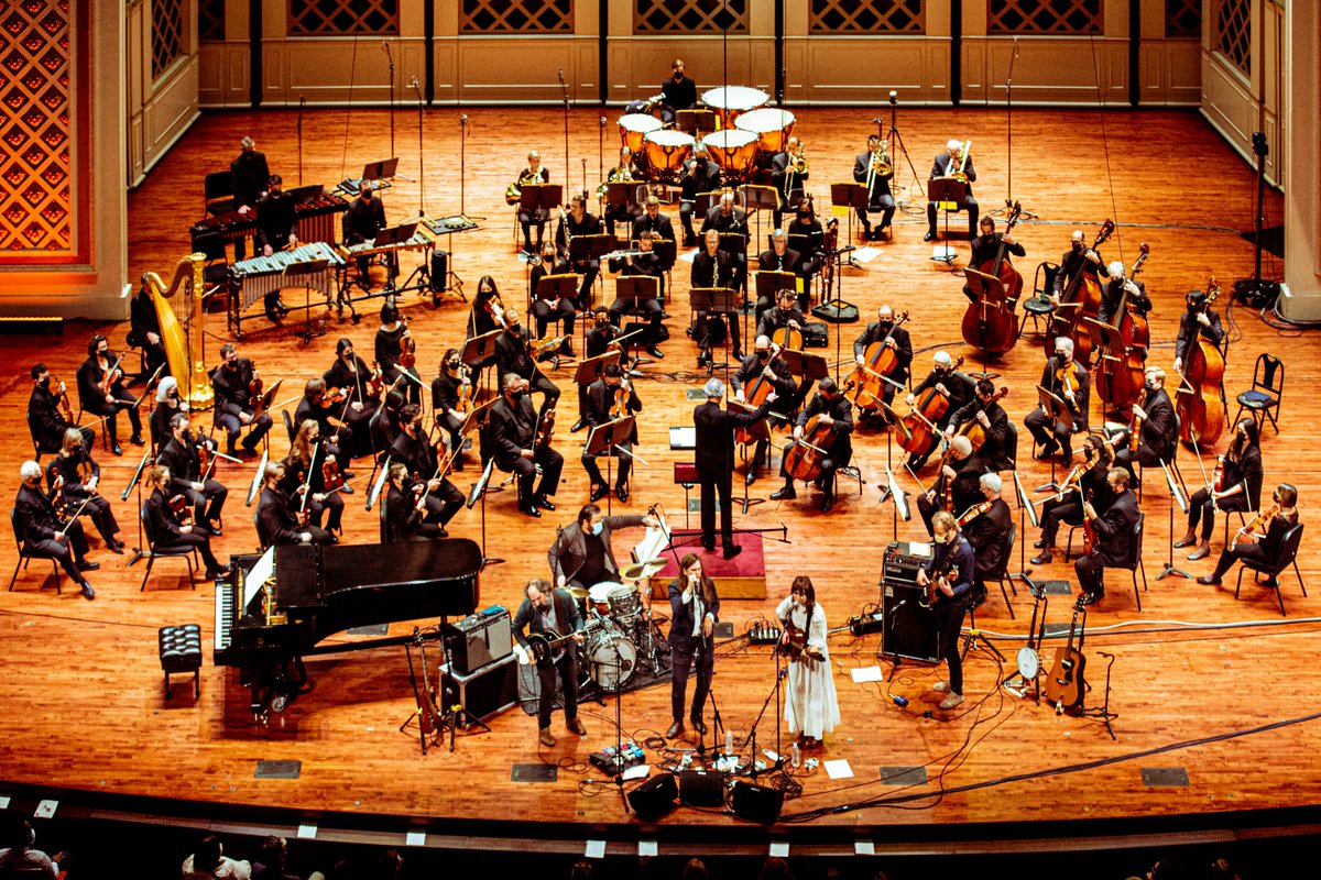 deanchristesen's tweet photo. Still buzzing from this incredible performance last night from @bonnylightband and @CincySymphony. (📸: @RubatoPhoto) https://t.co/Tlnb5gNF1r