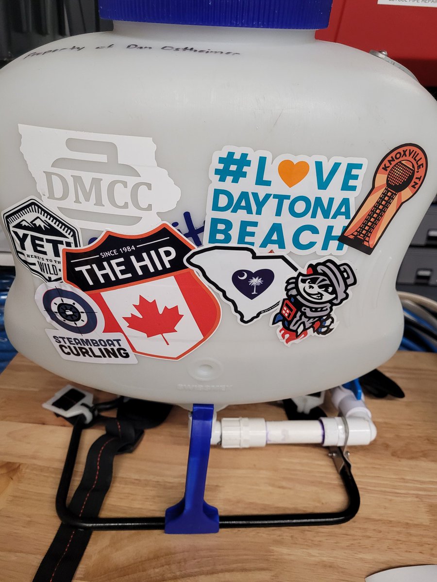 ostheimerd's tweet photo. New sticker for the pebble can. Great meeting John from @curltheboat in person. #curlingrocks #zoomstacking https://t.co/oIqnpcncnL