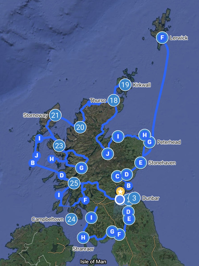 ScotCuthbertson's tweet photo. After my epic six week Scottish adventure, I’m heading home to my own bed tomorrow! #furtherout https://t.co/XcyWWV4jCF