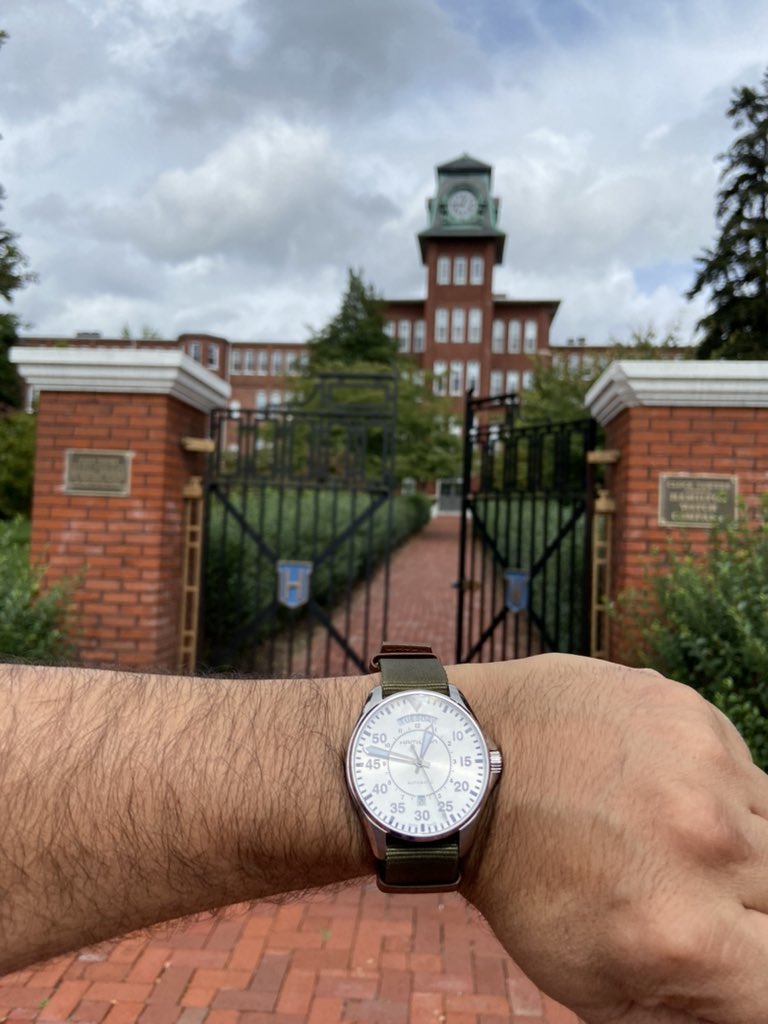 Watchcollectio4's tweet photo. Lancaster PA, old Hamilton building https://t.co/eFAOU0nk2V