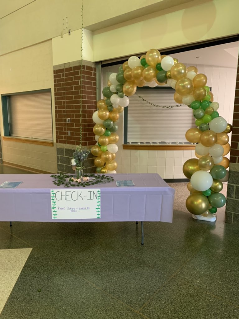 WHS Hoco enchanted forest is ready for you! <a href="/westfieldhsgov/">WHS Student Government</a>