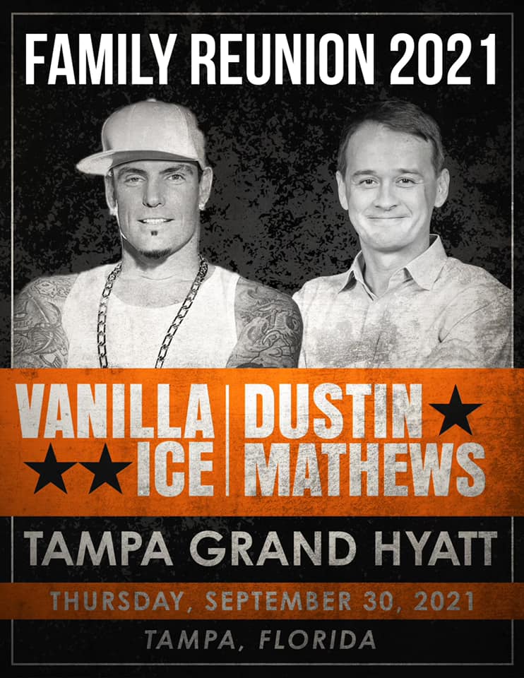 Quick to the point, to the point, no faking...

Pumped to be sharing at the #familymastermind with <a href="/vanillaice/">Vanilla Ice</a> 

<a href="/heymattandrews/">MATT ANDREWS</a> Word to your mother.  Lol.