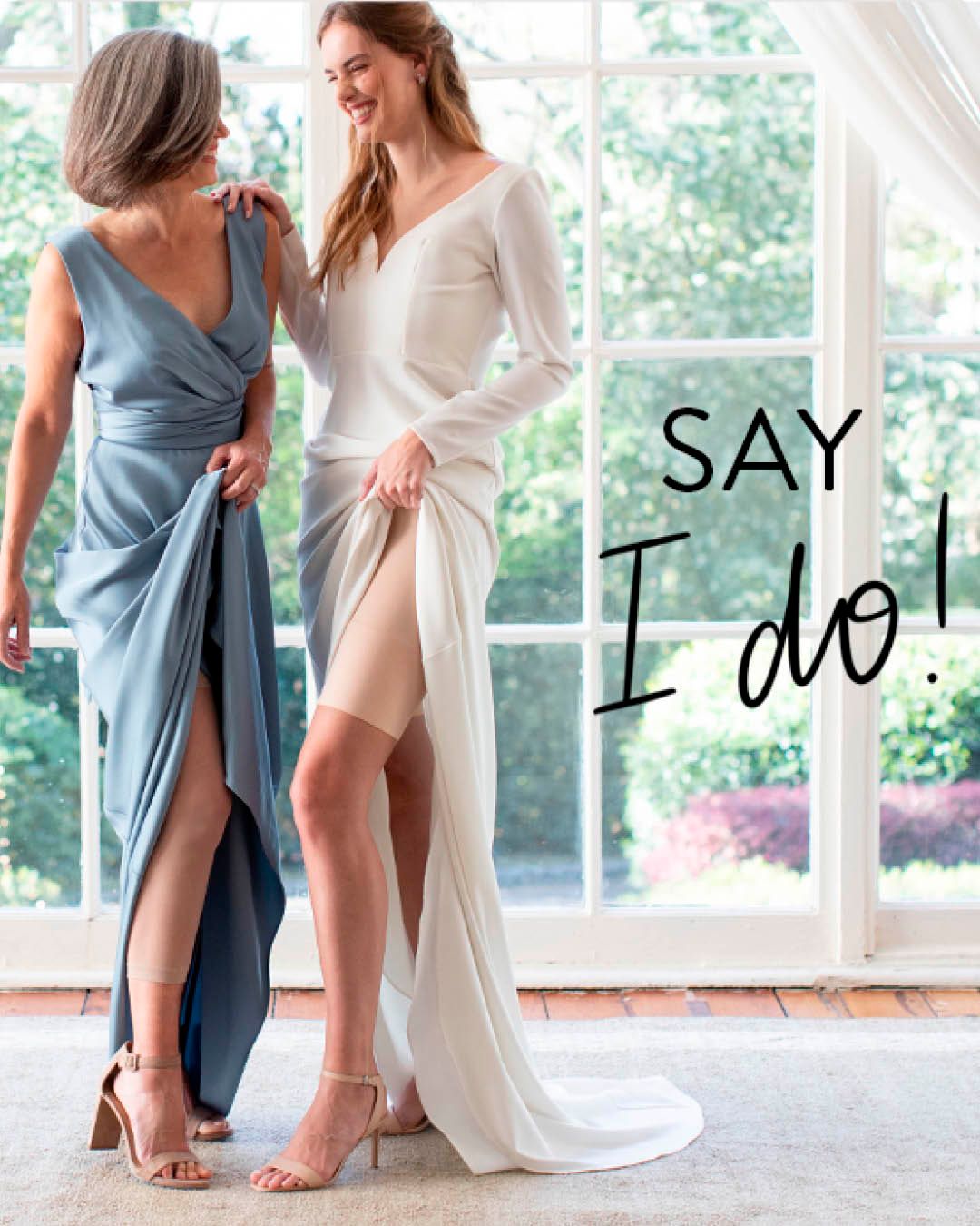 SPANX on X: Say, I do! After you've said yes to the dress, get ready to  walk down the aisle in some of our most comfortable, smoothing shapewear.  You'll look like perfection