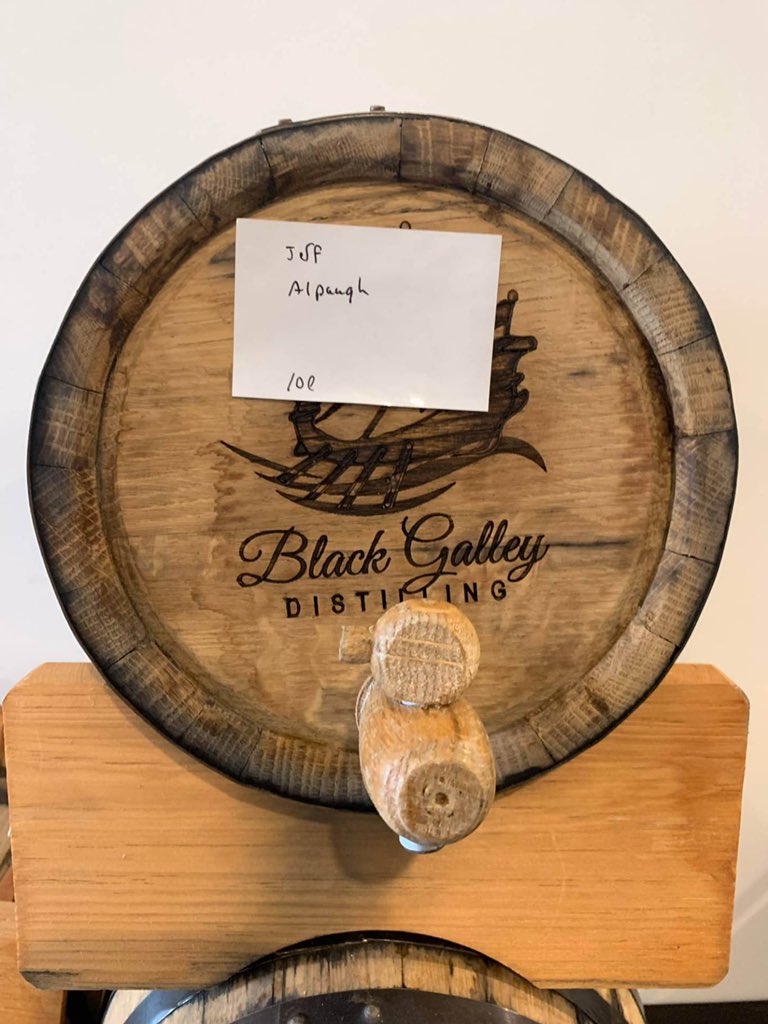 Barrel of rum with my name on it. Convenient.