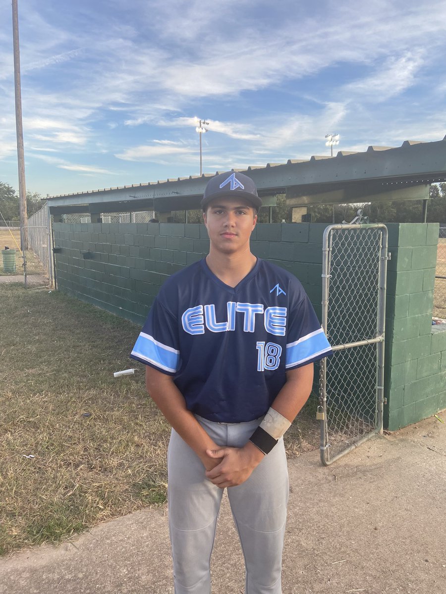 FINAL: ZT Elite 2024 (10) / Austin Boom 16u (9)
•
POG: Ronald Hernandez (2B, RBI)
#Hombre