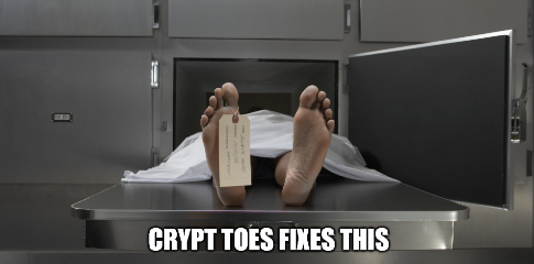 Crypt Toes tweet media