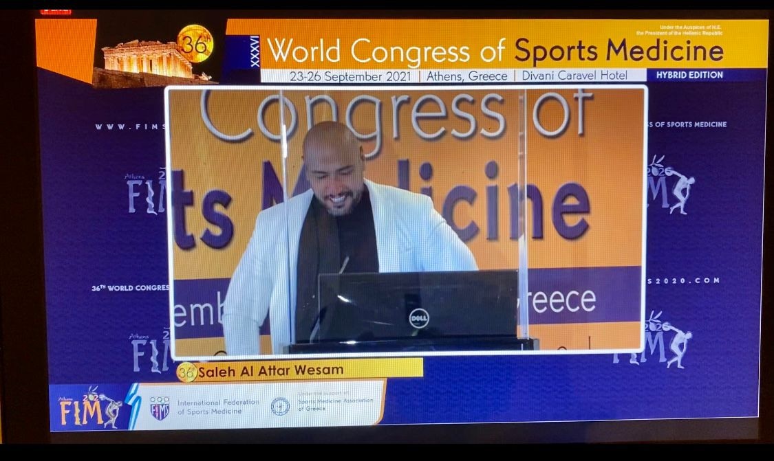 WSAAlAttar's tweet photo. Wonderful time @FimsOrg #FIMS2020. Thanks to my coauthors in the presented papers
@ProfRossSanders
@MarioBizzini @SportfisioSwiss
@OliverFaude
@DrArifis
@hussain_pt
@Alzahrani_Hosam
@EmOo_21
@Nashamrani
@jumjome
@Ralmalki1
@RiyadhBanjar
@AlhothalyFahad
@ehdaa_k
@AmirahAkkam https://t.co/7EPmotGrzA