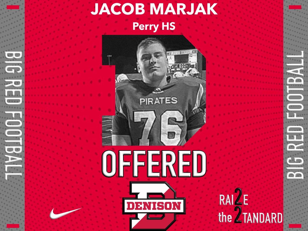 I am blessed to have received an offer from Denison University!!