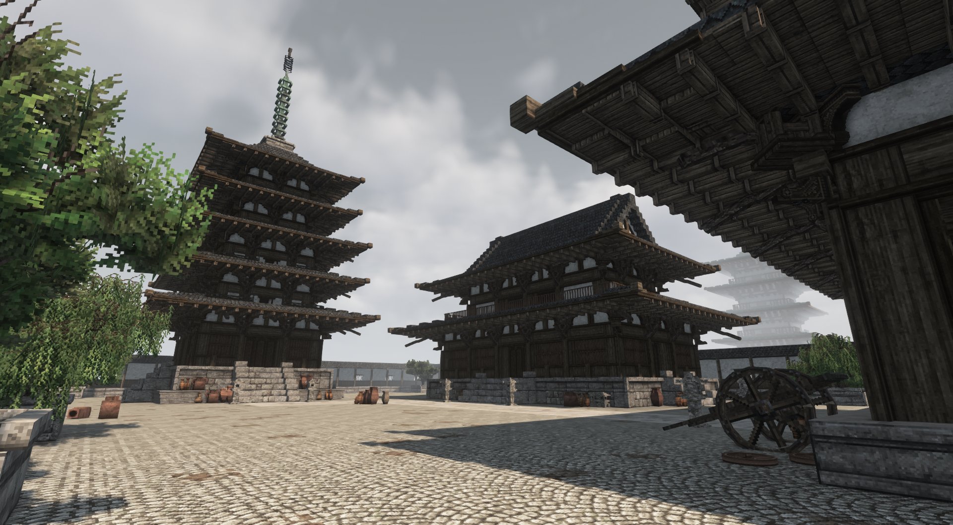 DiamondIsIconic on X: Made another pagoda using conquest reforged inspired  by the Chureito pagoda #Minecraft #Minecraftbuilds #conquestreforged  #WeAreConquest #Japanese  / X