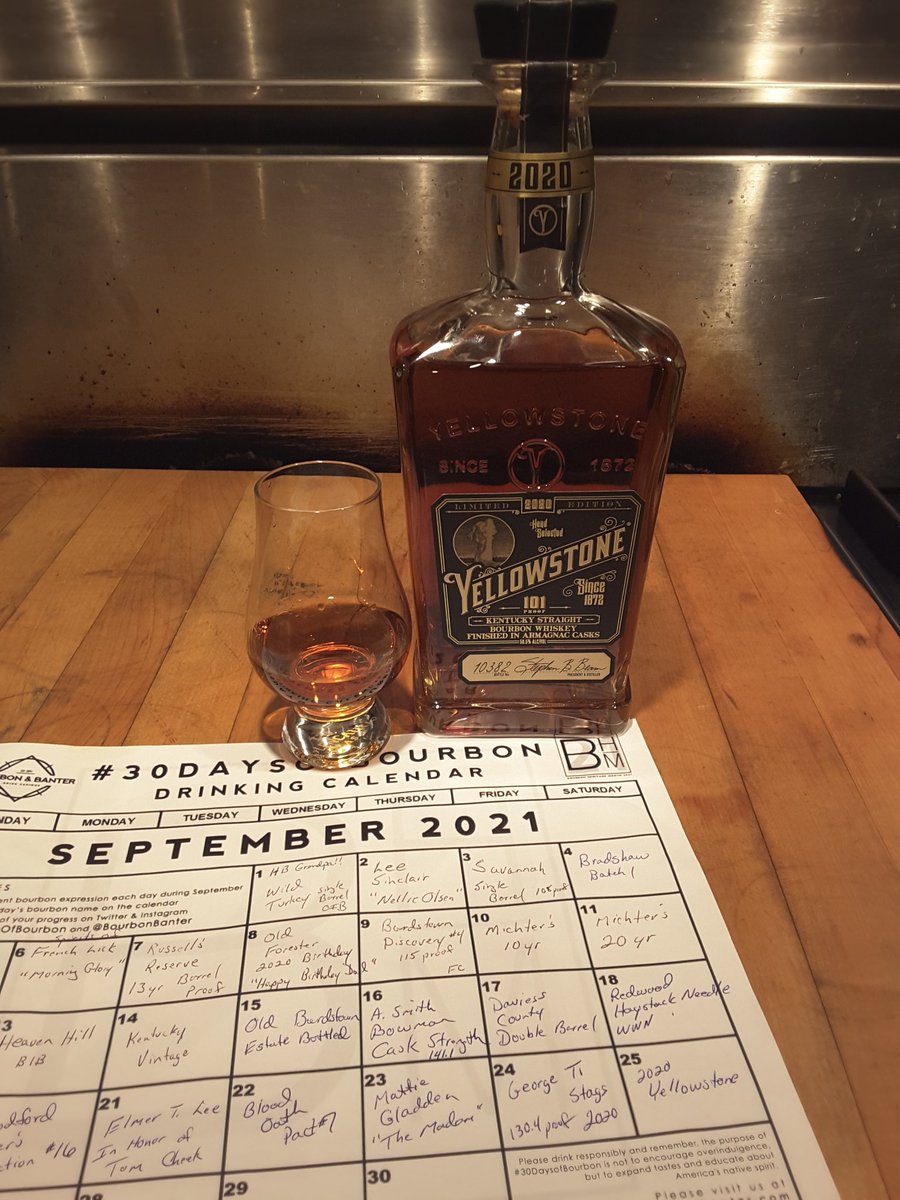 Day #25 of the #30daysofbourbon is an annual release I have snagged for the last several years.  It is a decent bottle but I think they have hit my price point as the bottle has gone to $125 this year. Cheers!!! #BHM2021  #bourbonheritagemonth <a href="/BourbonBanter/">Bourbon & Banter</a>
