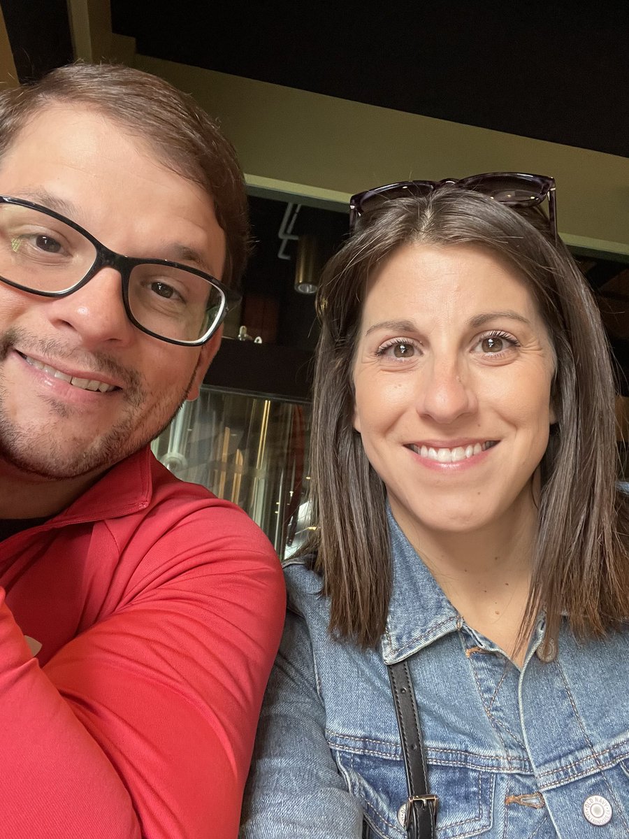 Celebrating 11 years of marriage with dinner and lots of laughs!!  @JayBish2821 <a href="/natebargatze/">Nate Bargatze</a>