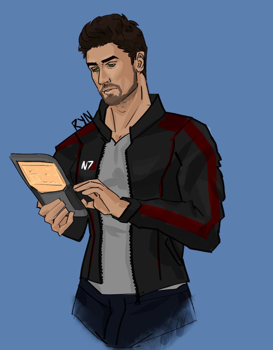 renegade_sheprd's tweet photo. another giveaway piece done :] #masseffect #mshep https://t.co/LD4PODcxGr