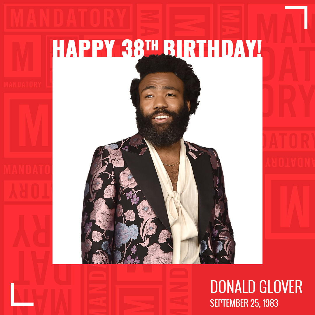 Happy Birthday Donald Glover! 