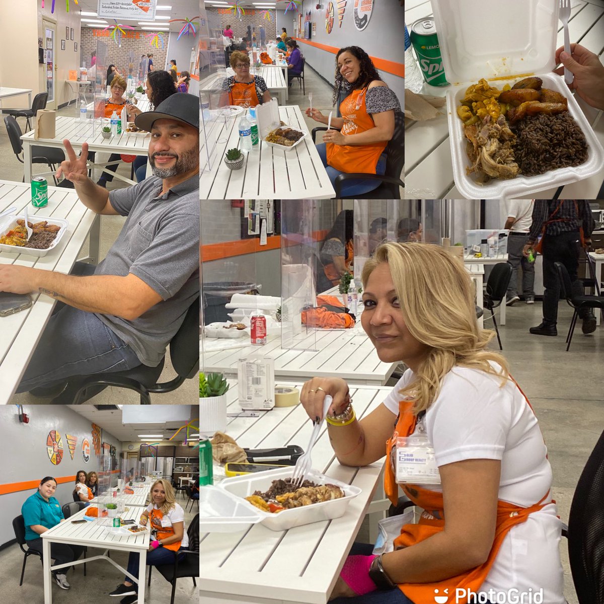 Today’s luncheon <a href="/0277/">0277</a> Calle ocho.
Serving Yummy food 🥘 to all the associates so happy to celebrate with family every single day. Thank you for all you do ❤️
