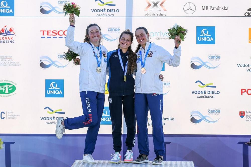 giomalago's tweet photo. La @federcanoa infrange un altro tabù: podio mondiale nel K1 dopo 11 anni. Copertina per il grande Marcello #Beda, argento a #Bratislava. Un'impresa nel solco della storia scritta 
dall'attuale DT @DanieleMolmenti. Complimenti anche a Cecilia #Panato, oro nella discesa.Fantastici https://t.co/AYhGWDBsvC