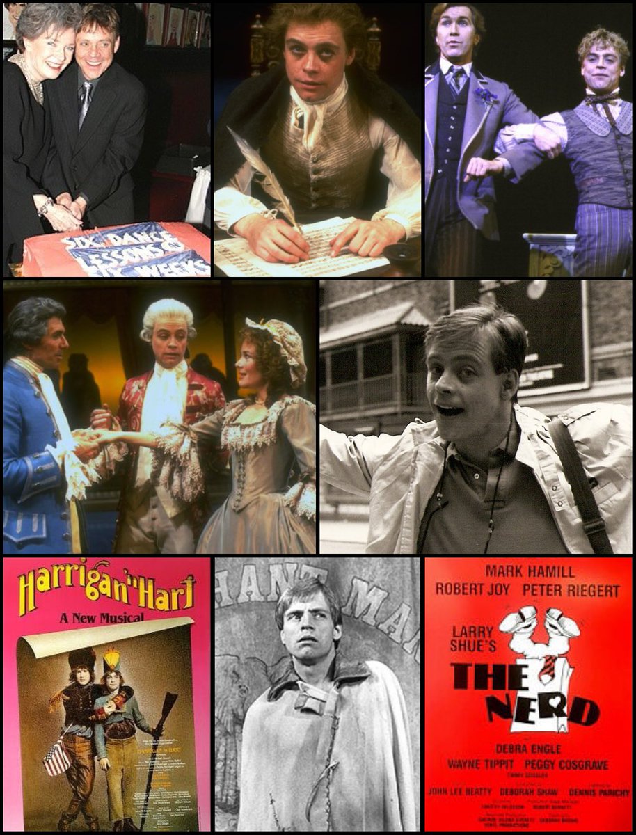 TKTS's tweet photo. Sending out a Happy Birthday to @HamillHimself! Hope to see you back on a Broadway stage again soon! #Amadeus #TheElephantMan #SixDanceLessonsInSixWeeks #HarriganNHart #TheNerd ^Ricky https://t.co/Yz7f9089zU