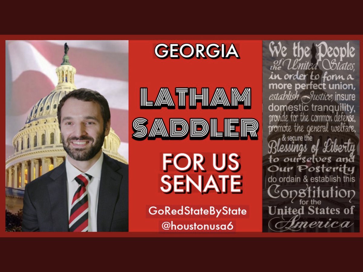 maryannminnich1's tweet photo. Native Of GEORGIA And Former Chief Of Staff LATHAM SADDLER Is Running For Democrat Rachael Warnock’s Seat In The Senate On 5/24/21
#NavySpecialWarfare🇺🇸#GoRedStateByState🇺🇸#VoteRed https://t.co/CKo7L5KZg2