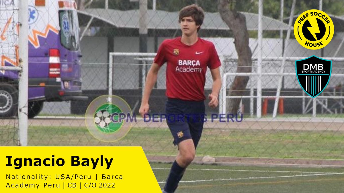 ⚡️Welcome to Prep Soccer House Recruiting, Ignacio Bayly!

Barca Academy Peru
Grad Year: 2022
CB
Height: 6’3”
Weight: 183lbs
Nationality: USA/Peru

Our partner agency <a href="/dmbsports_/">DMB Sports Agency</a> !

Contact us for more information about Ignacio, as well as check out his profile on our website!⚡️
