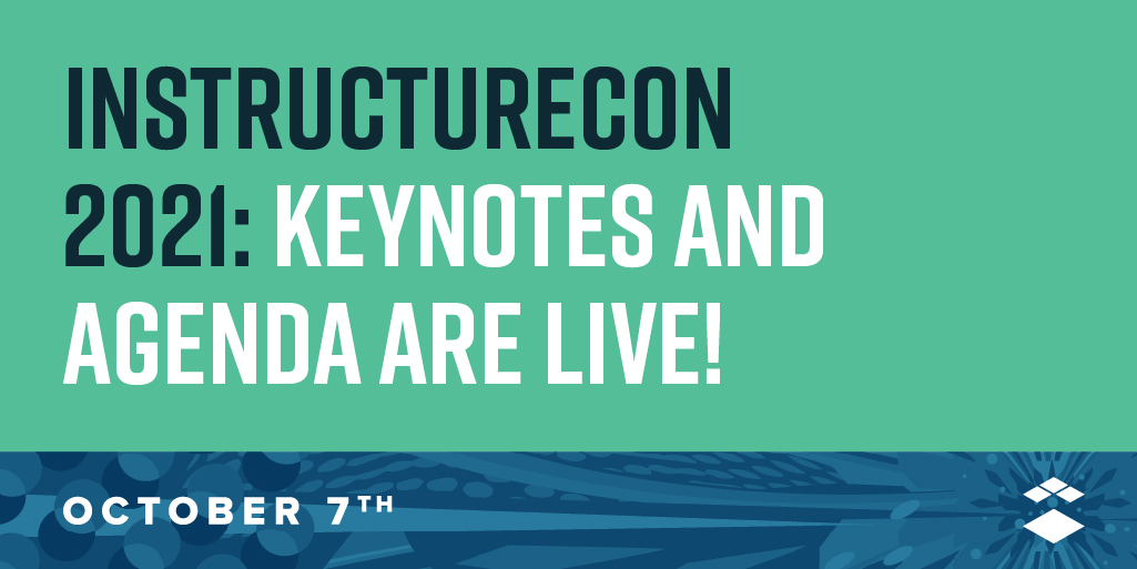 Canvas_by_Inst's tweet photo. Don't miss out, register for #InstructureCon today!

Check out our keynote speakers, sessions, &amp; networking opportunities. View the full event agenda &amp; register for free. The virtual event is October 7th. 
#CanvasFam #CanvasLMS #InstCon 

https://t.co/Y8jZbR7PTn https://t.co/8yqWTqTAzO