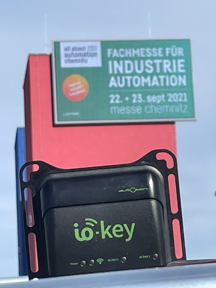 Nachdem ich mir die All About Automation  in Chemnitz angeschaut habe, freue ich mich auf die AAA in Essen am 27 und 28.9.  Die Messe war richtig gut besucht und mit interessanten Ausstellern “bestückt”. In Essen sind wir dann auch am Start. Praktisch ein Heimspiel für den #iokey