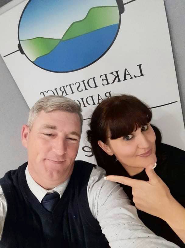 helmslou's tweet photo. I was honoured to be interview by one of the best radio presenters in Cumbria today @denisdevlin1 on his fantastic @DenisDevlinShow talking @WalksBritain what a guy if you missed it you can catch us on @LDRwaves app it sure will have you laughing ❤️X #radio #liveradio #radiofun https://t.co/OmKghZxMYC