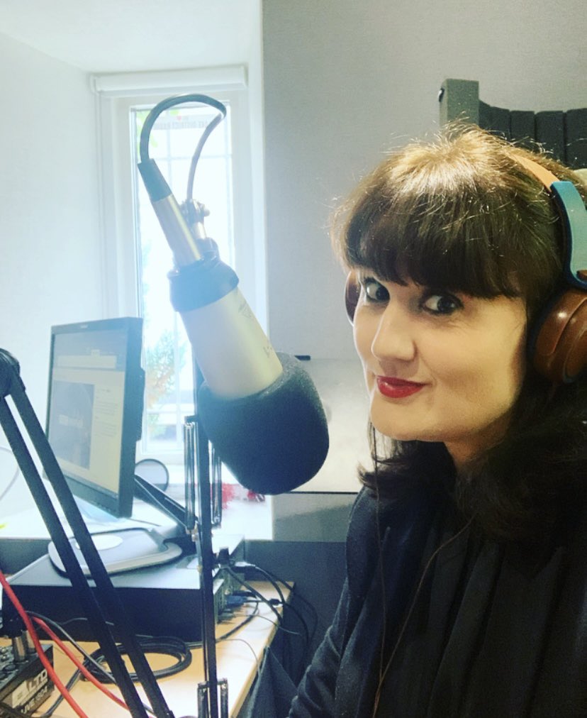 helmslou's tweet photo. I was honoured to be interview by one of the best radio presenters in Cumbria today @denisdevlin1 on his fantastic @DenisDevlinShow talking @WalksBritain what a guy if you missed it you can catch us on @LDRwaves app it sure will have you laughing ❤️X #radio #liveradio #radiofun https://t.co/OmKghZxMYC