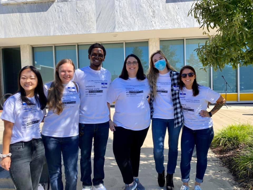 DefendCSRA's tweet image. The Law Office of the Public Defender (Augusta Judicial Circuit) hosted a fantastic community resource fair! Thank you to Bessie, our amazing AmeriCorps VISTA intern, for putting this together.