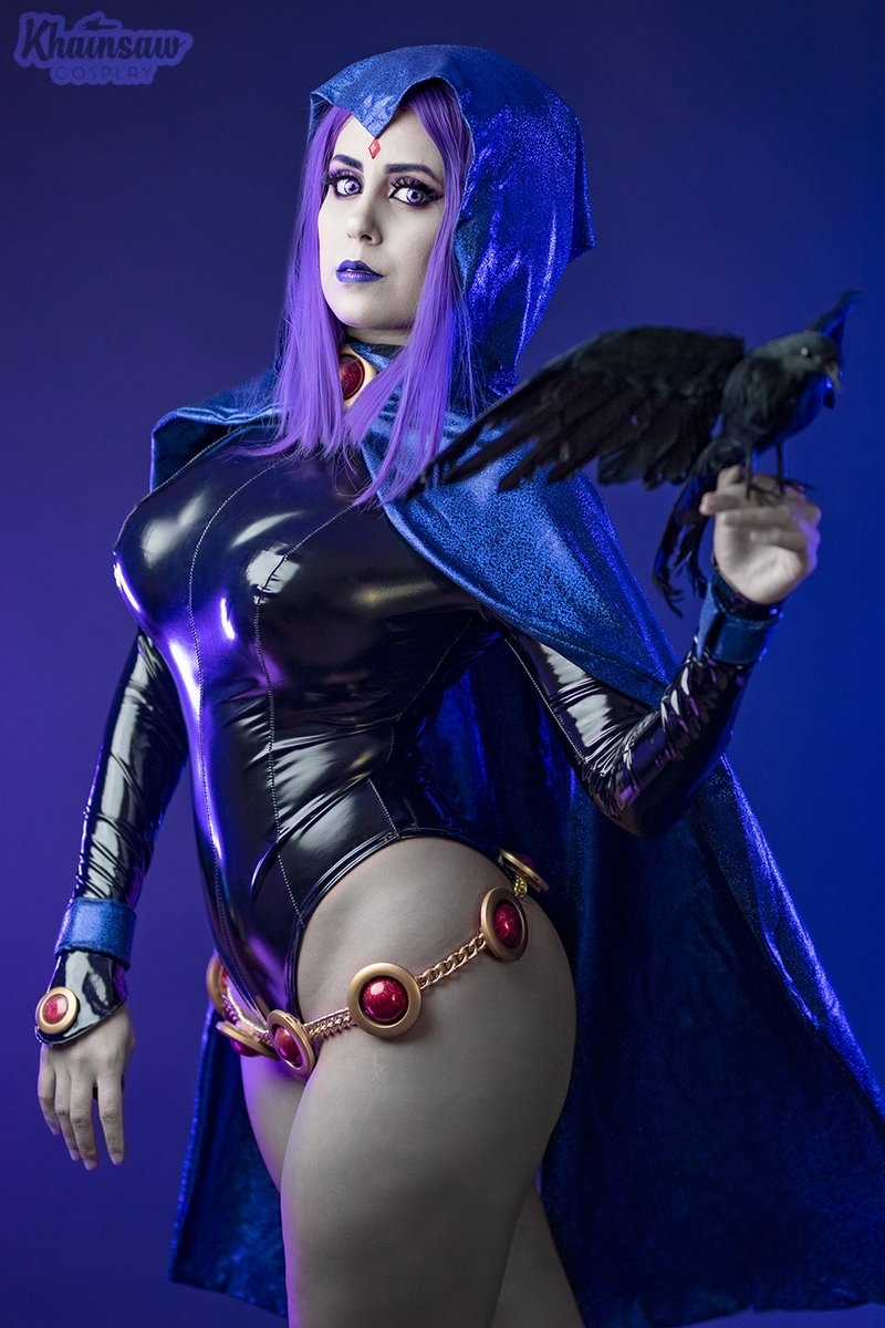 Cosplay da Ravena  Teen titans cosplay, Cosplay woman, Dc cosplay