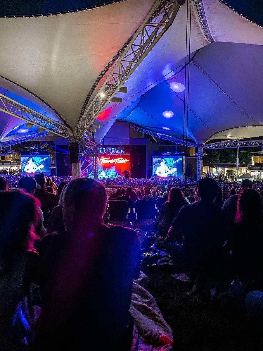 Thanks to @Travistritt, I had one of those burn-to-memory moments, walking into Cynthia Woods Pavilion last night as my favorite song, “Anymore” started. 

And thanks for the support of our military. It’s nice to know that as we grow older, some things really can stay the same.