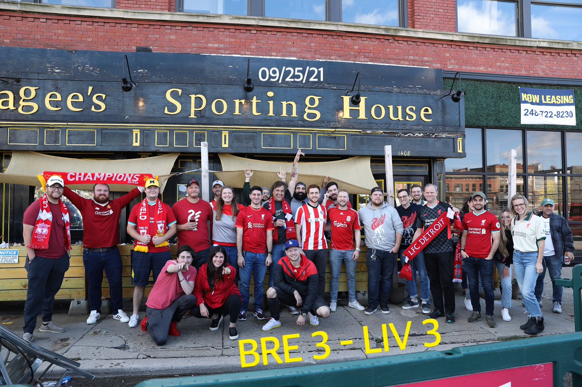 OLSCDetroit's tweet image. Not the result we were looking for, but one hell of a game nonetheless! And with that we’re top of the table, and the only team left undefeated. Hope to see a full crowd for the Man City match next weekend!

#LFC #LFCDetroit #BRELIV #YNWA #DetroitOLSC #LiverpoolFC #OLSC